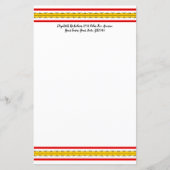 Papier Texte en espagnol 5,5 x 8,5 (Devant)