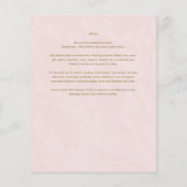 Papier Texte Or BUDGET Monochrome double face élégant (Dos)