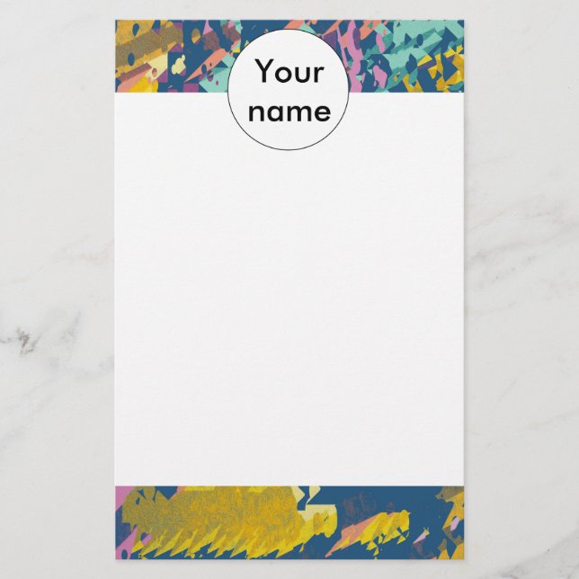 Papier texture 3 couleurs (Devant)