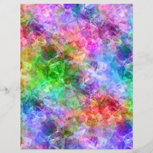 Papier Texture chromée (Devant)