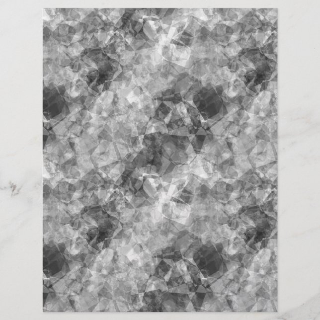 Papier Texture de charbon de bois (Devant)