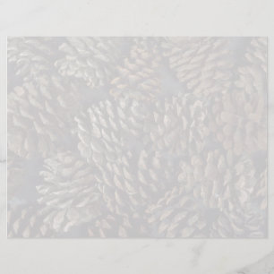 Papier texture des cônes de pin