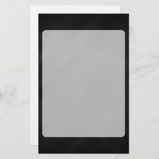 Papier Texture du tableau noir rétro (Devant / Derrière)