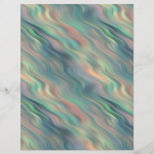 Papier Texture ondulée Iris bleu