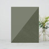 Papier Texturé Vert Mousse Diagonale (Debout devant)