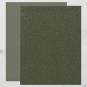 Papier Texturé Vert Mousse Imprimable (Devant / Derrière)