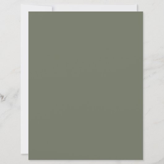 Papier Texturé Vert Mousse Imprimable (Dos)