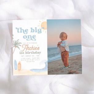 Papier The Big One Surf 1er Anniversaire Photo Budget