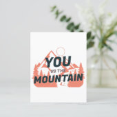 Papier The Mountains are calling and I must go (Debout devant)