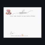 Papier Thé nuptial | Conseil<br><div class="desc">Cartes de conseil nuptiale pour la douche nuptiale Tea.</div>