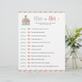 Papier Thème de la douche de voyage bébé nuptiale lui ou  (Debout devant)