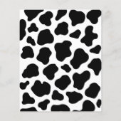 Papier Thème de la vache sainte Anniversaire Heure Capsul (Dos)