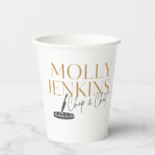 Papier Thème de soirée cuisine Bachelorette Gobelets en p (Recto)