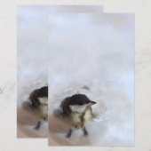 Papier Tidi my Bird le Parus Major (Devant / Derrière)