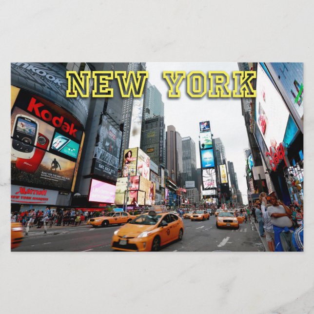 Papier Times Square (Devant)