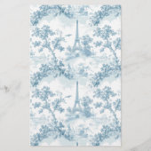 Papier Toile de Jouy Paris Qui connaît la mariée meilleur (Dos)