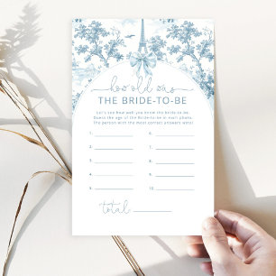 Papier Toile Eiffel Tour Quel âge avait la mariée