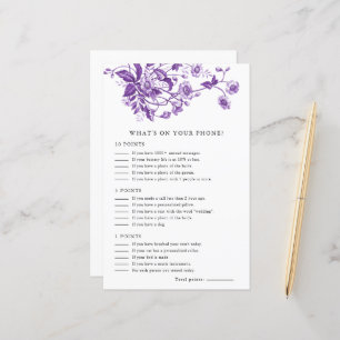 Papier Toile Floral Whats sur votre téléphone Jeu nuptial
