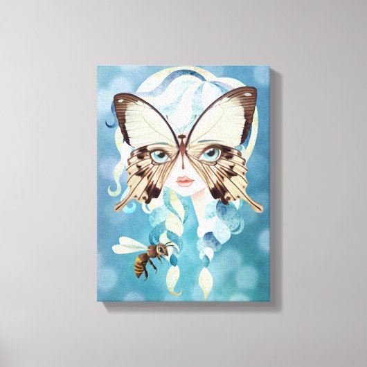 Papier toile Niella Papillon Fée (Recto)