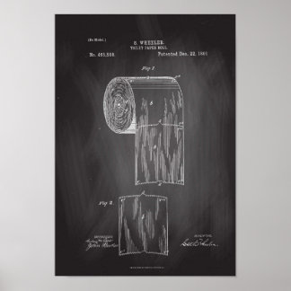 Papier toilette Brevet papier Imprimer tableau noi