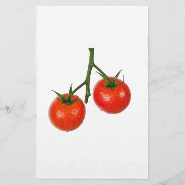 Papier Tomates sur une vigne (Devant)