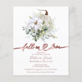 Papier Tomber dans l'amour budget nuptiale invitation dou (Devant)