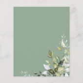 Papier Tomber dans l'amour Faire-part de mariage budgétai (Dos)