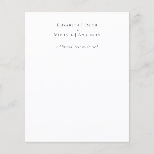 Papier Tons de terre naturels Mariage Abstrait (Dos)