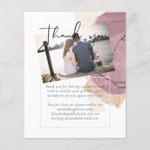 Papier Tons de terre naturels Mariage Abstrait