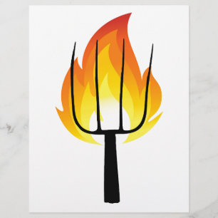 Papier Torche et fourche
