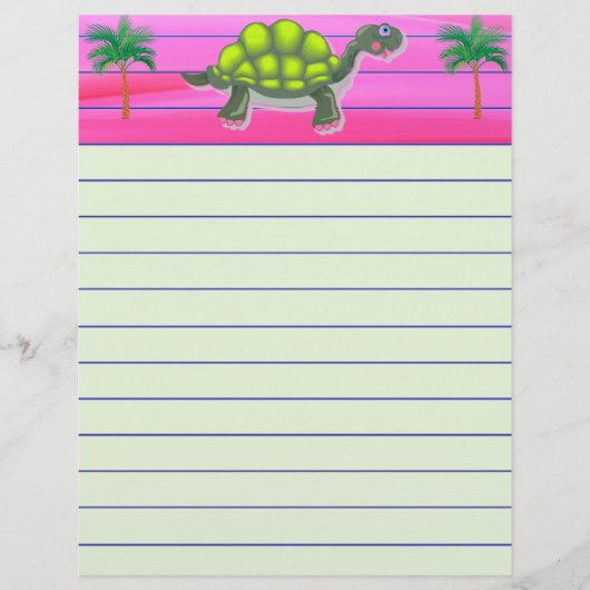 Papier Tortue (Devant)