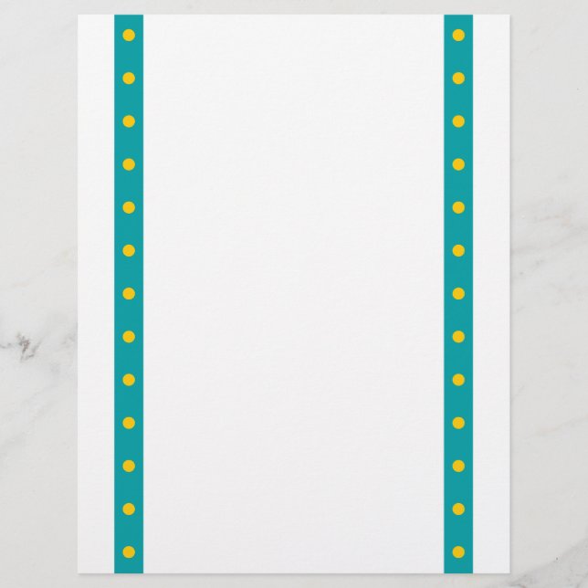 Papier Tortue avec des points jaunes Frame Bordure (Devant)