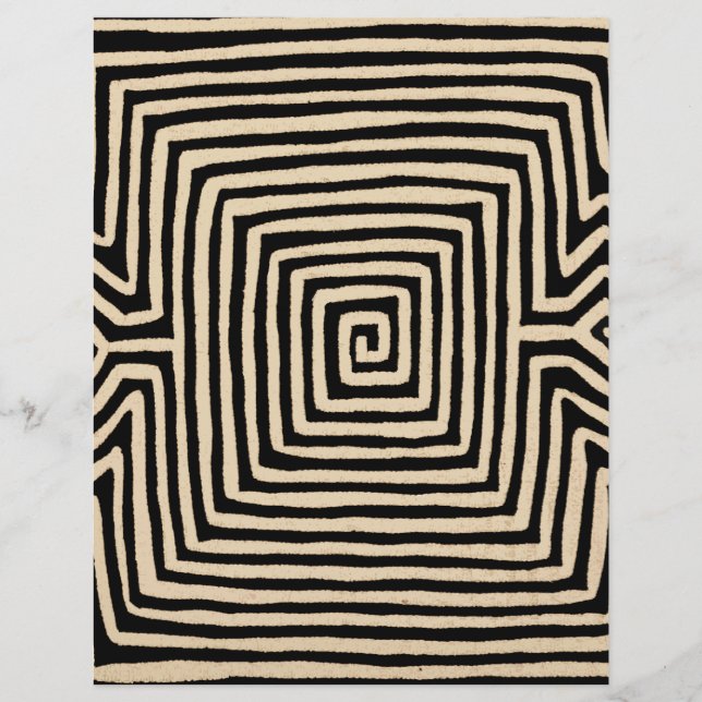 Papier Tortue Kuna Indian (Devant)