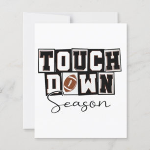 Papier 🏈 Touchdown Saison Graphic Tee