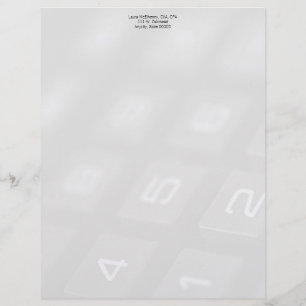 Papier Touches numériques sur la calculatrice s'effacent
