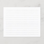 Papier Toujours dans nos coeurs Élégante présence funérai (Dos)