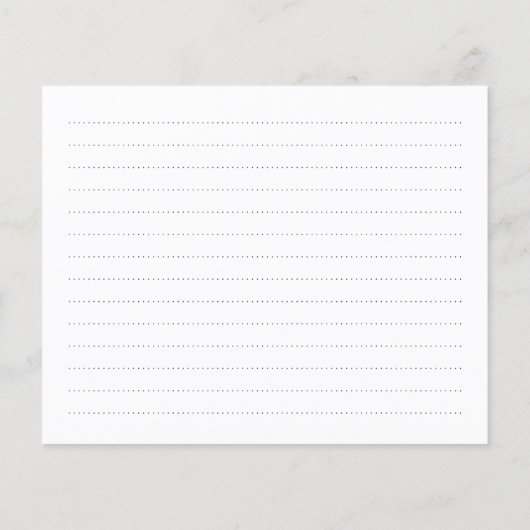 Papier Toujours dans nos coeurs Élégante présence funérai (Dos)