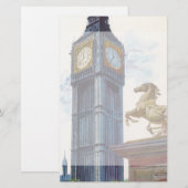 Papier Tour de l'horloge Big Ben au Palais de Westminster (Devant / Derrière)