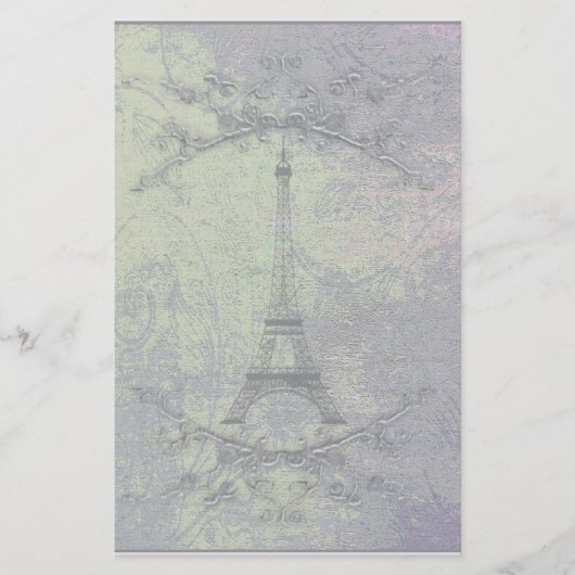 Papier Tour Eiffel vintage (Devant)