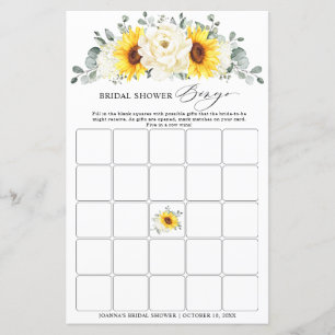 Papier Tournesol ivoire pivoine Fête des mariées florale 
