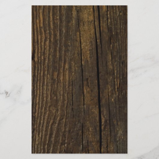 Papier Tournesol jaune rustique et Mariage en bois de gra (Dos)