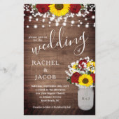 Papier Tournesols rustiques Roses Lumières en pot Budget (Devant)