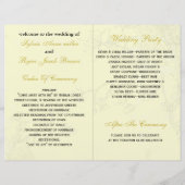 Papier tourterelles jaunes oiseau volière bi pli Programm (Dos)