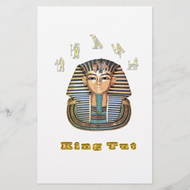 Papier Toutânkhamon et Égypte (Devant)