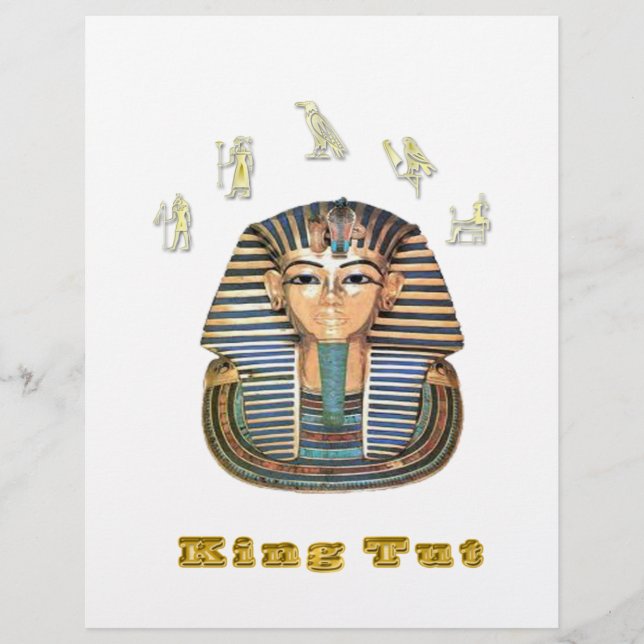 Papier Toutânkhamon et Égypte (Devant)