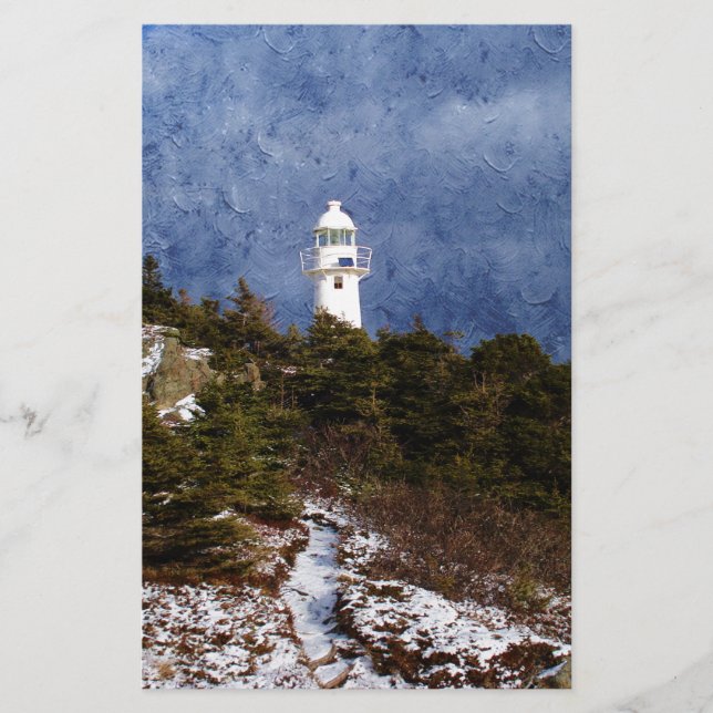 Papier Trail jusqu'au phare (Devant)