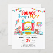 Papier Trampoline de jeu pour enfants Budget Bounce Jump  (Devant / Derrière)