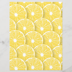 Papier Tranches de citron