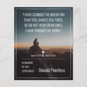 Papier Travaux d'une vie (Devant)