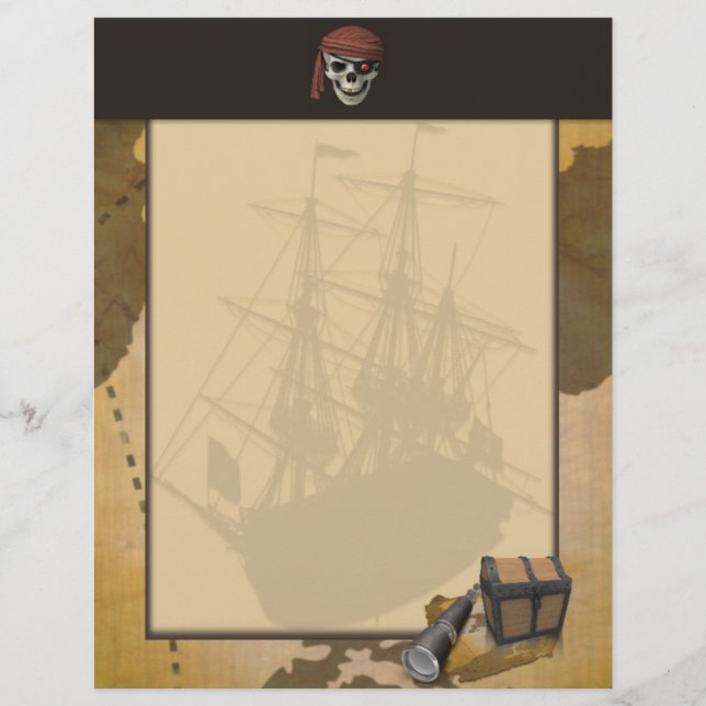 Papier Treasure Hunt en-tête (Devant)